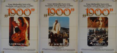 1900 - Novecento originale deutsche Filmplakate (3)